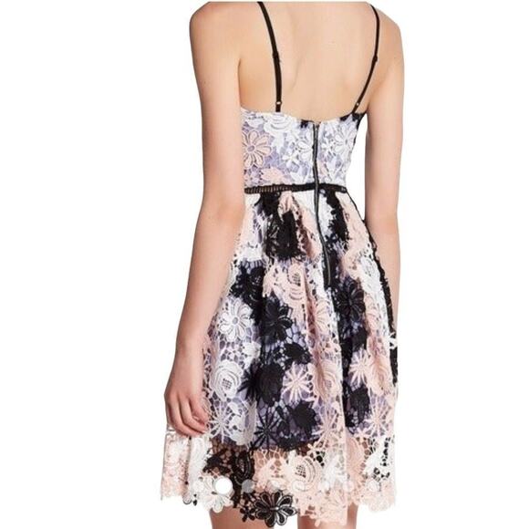 NWT Romeo & Juliet Couture Floral Lace Dress Sz M Babydoll Coquette Y2K Romantic - Picture 2 of 12